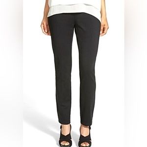 Eileen Fisher Thick Knit Rayon Slim Trouser/Pants